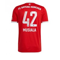 Bayern Munich Jamal Musiala #42 Hjemmebanetrøje 2022-23 Kortærmet